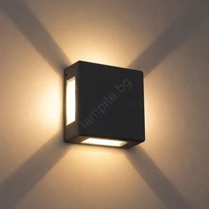 Brilagi - led външно стенно осветително тяло quadray led/6w/230v антрацит ip54 (bg3825)