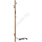 Bemeta Електрически сушилник за кърпи с пръти 118 см, 30 w, меден (bd0085)
