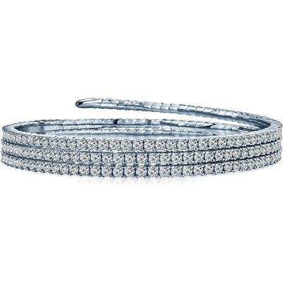 Savicki náramek stříbro, zirkony - B-B-B0512-01945-925-B