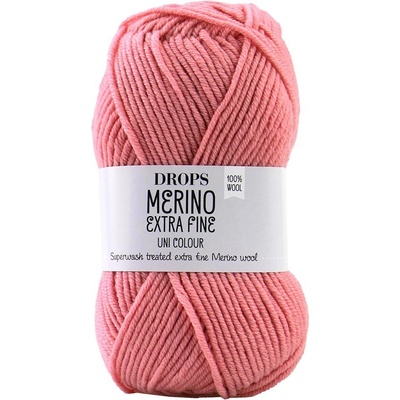 Drops Merino Extra Fine 25 růžová