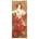 Pohled Alfons Mucha – Ruby, dlouhý