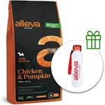 Alleva NATURAL кучешка с пиле и тиква за възрастни мини 12 кг + термобутилка безплатно