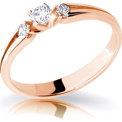 Cutie Jewellery diamonds dámský prsten Z6866 2105 ze zlata s diamanty Růžová
