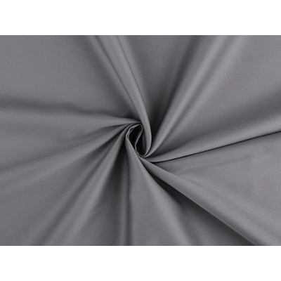 Bavlněný satén hladký šíře 220 cm, střední, 3 (graphite) šedá