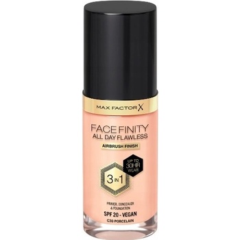 Max Factor Facefinity All Day Flawless SPF20 tekutý make-up s uv ochranou c30 porcelain 30 ml