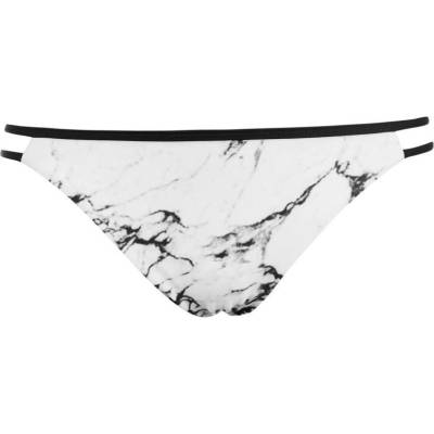 Firetrap Strap Bikini Briefs White Marble