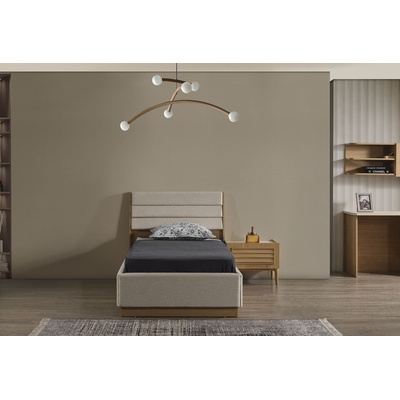 Baymob Mobilya Легло с повдигащ механизъм hera за матрак 100/200 см