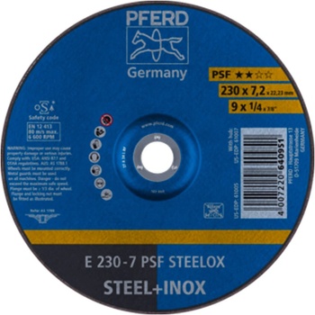 Pferd Brusný kotouč 230 x 7,2 x 22,23 mm 4007220640951