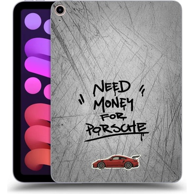 Picasee silikónový prehľadný obal pre Apple iPad mini 2021 6. gen Grey Drift