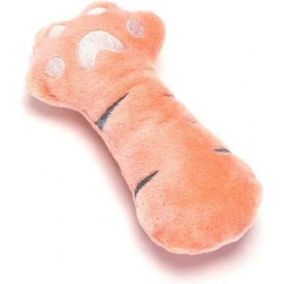 Nobleza plyšová tlapka 14 cm oranžová