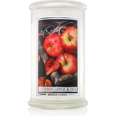 Kringle Candle, Bourbon Apple & Oud 624 g