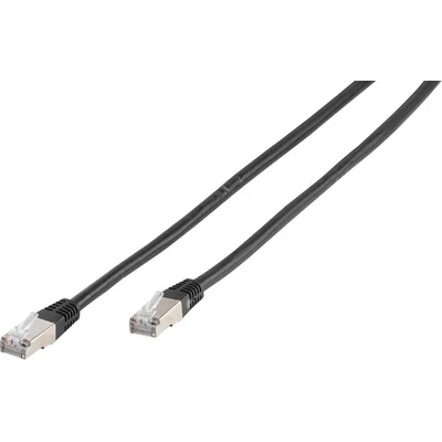 Vivanco Кабел Vivanco - 45316 CAT6, RJ45/RJ45, 2m, черен (45316)