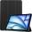 Techsuit FoldPro Leather Case - кожен кейс и поставка за iPad Air 11 (2024) (черен)