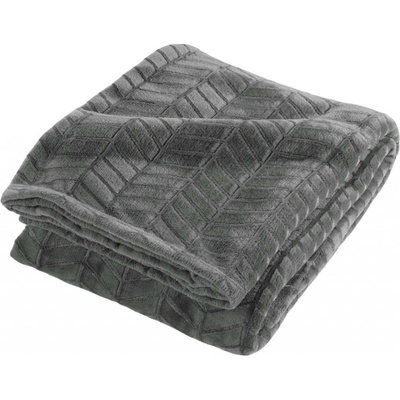 Douceur d'intérieur polyester čierna Deka 180x220
