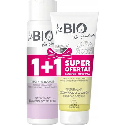 beBIO Colored Hair posilující šampon pro barvené vlasy 300 ml