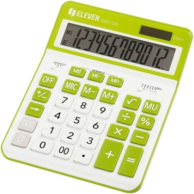 ELEVEN CDC-120-WH/GN biela/zelená