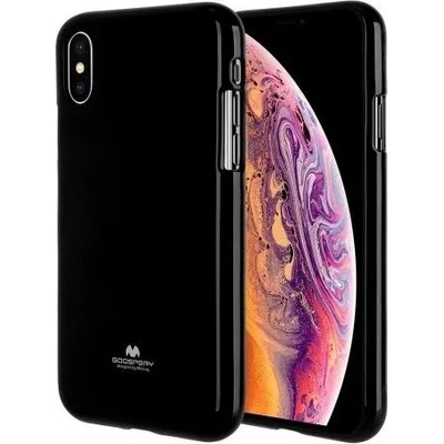 Mercury Луксозен силиконов гръб Jelly Mercury Goospery за IPhone XR, Черен (4090)