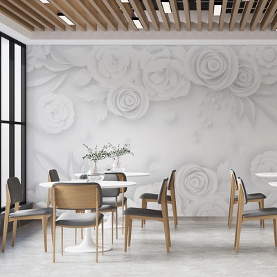 Art gift Фототапет Гипсови цветя