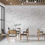Art Gift Decor Фототапет Гипсови цветя