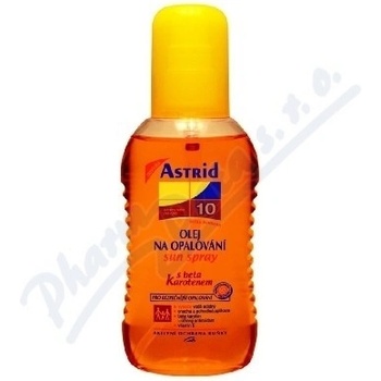 Astrid Sun spray olej na opalování betakaroten SPF10 200 ml