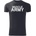 DRAGOWA Фитнес тениска с къс ръкав Muscle Army, черна, 180 г/м2 (4209)
