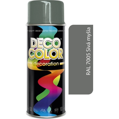 Deco color Decoration Ral 9006 univerzálny sprej strieborný 400ml
