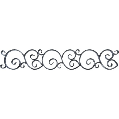 Kovářský ornament H 970 x L 170 mm, 16 x 8 mm