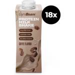 GymBeam 25g Protein Milkshake 18 x 250 ml кафе