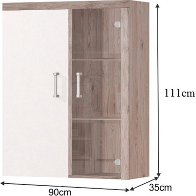 Vitrína Kondela CHERIS 4