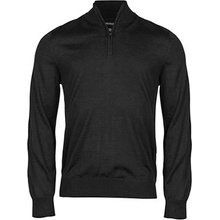 Tee Jays pánský merino svetr TJ6010N black