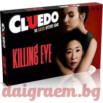 Winning Moves Настолна игра Cluedo Убивайки Ив, Cluedo Killing Eve (WM01951)