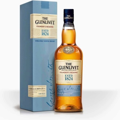 The Glenlivet Founder's Reserve 12y 40% 0,7 l (kartón)