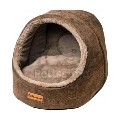 ZooBeeDoo Mini Cave легло - кафяво 43 x 42 x 37 см
