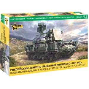 Zvezda Комплект модел военен 5081 - TOR-M2/SA-15 "Gauntlet" (1: 72)