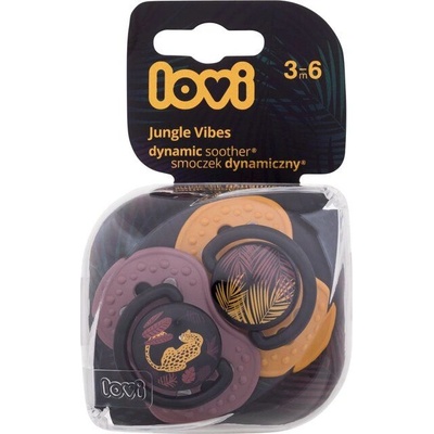 LOVI Jungle Vibes Dynamic Soother за деца 2 pc (146626)