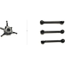 Modster BO-105: Swashplate and control rods 291333 MD11410