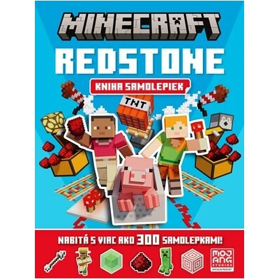 Minecraft - Redstone - Kniha samolepiek - kolektiv