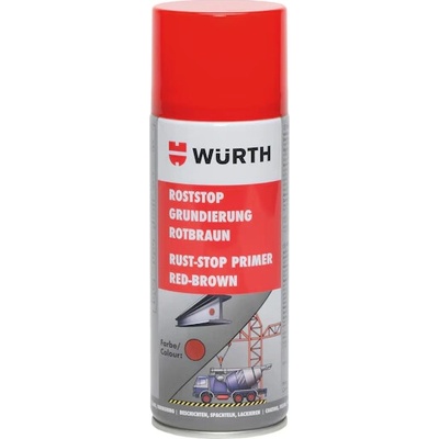 Wurth Základ protikorozní, červenohnědá 400 ml