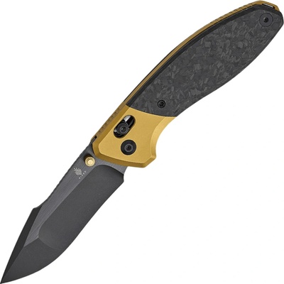 Kizer Staffi S45VN, Stonewashed + Matt DLC-Ultra, Titanium & CF Ki3695A1