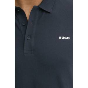 HUGO тениска с яка мъжка памучна Donos222 (50466182) - answear - 105,60 лв