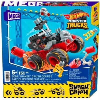 Mattel Hot Wheels Monster Truck kaskadérske auto 151ks + rampa