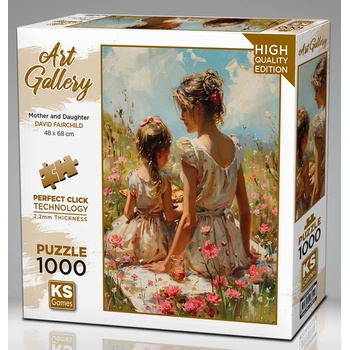 KS Games - Puzzle Mother And Doughter - 1 000 piese