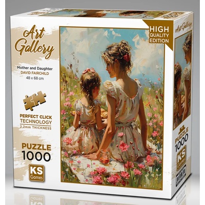KS Games - Puzzle Mother And Doughter - 1 000 piese