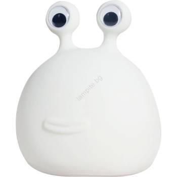 MegaLight - LED RGB Димируем акумулаторен детски докосване лампа MOMO MOON LED/5V (FBB0405)