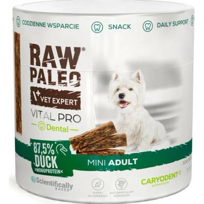 VETEXPERT Raw Paleo Vital Pro Dental Duck Mini Mono 100 g