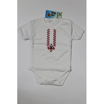 Image 1 of Славейка Боди с къс ръкав Шевица 2, 74, 80