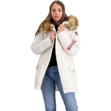 Alpha Industries Polar Jacket Wmn dámska bunda jet stream white