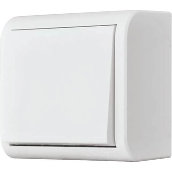 ANURA Ключ открит монтаж сх. 1 бял anura 34069