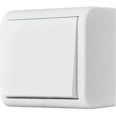 ANURA Ключ открит монтаж сх. 1 бял anura 34069