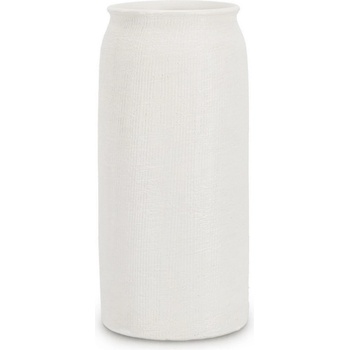 Bizzotto Декоративна ваза PAPYRUS 15x32, 3cm бяла (0501442)